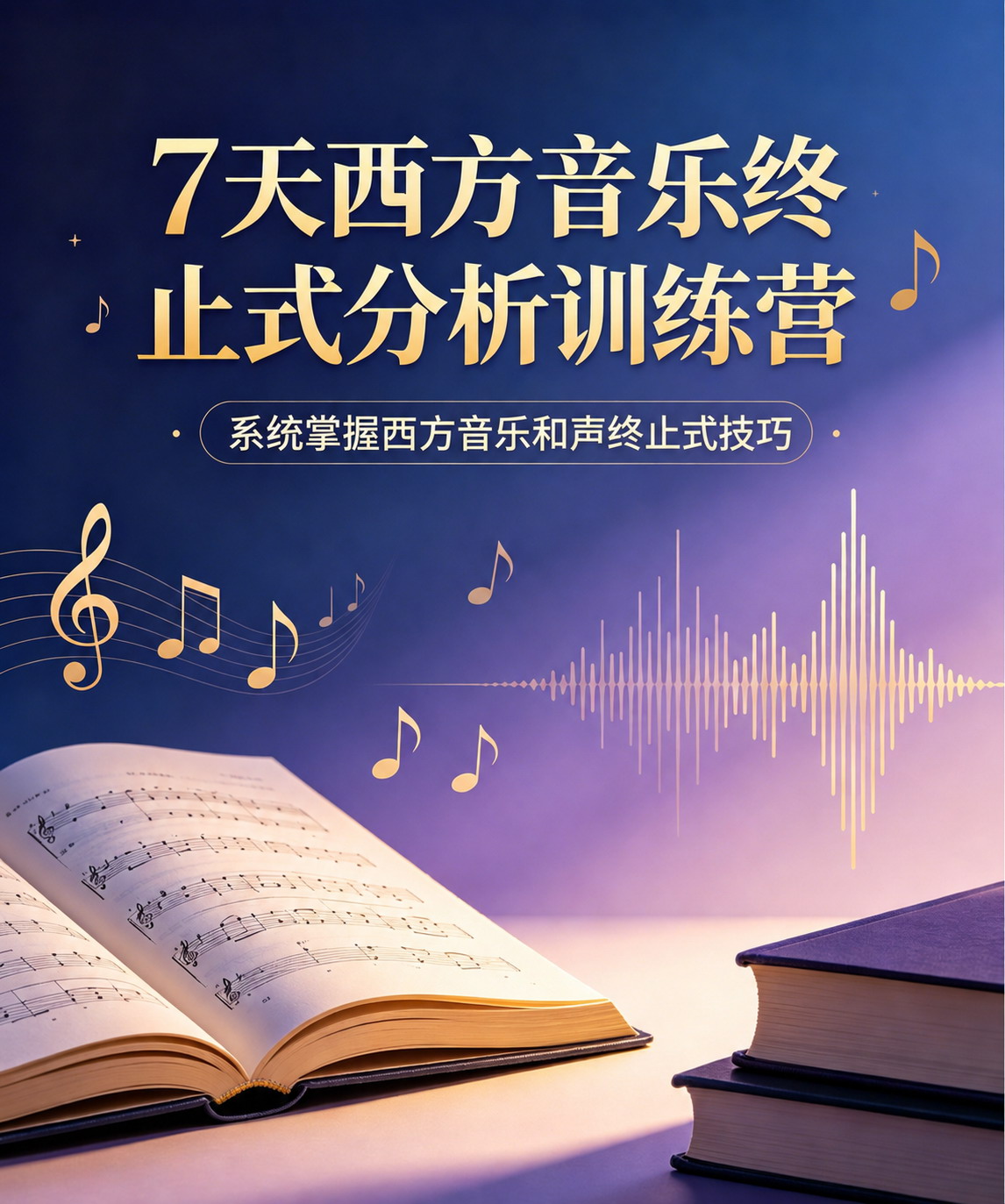 7天西方音乐终止式分析训练营